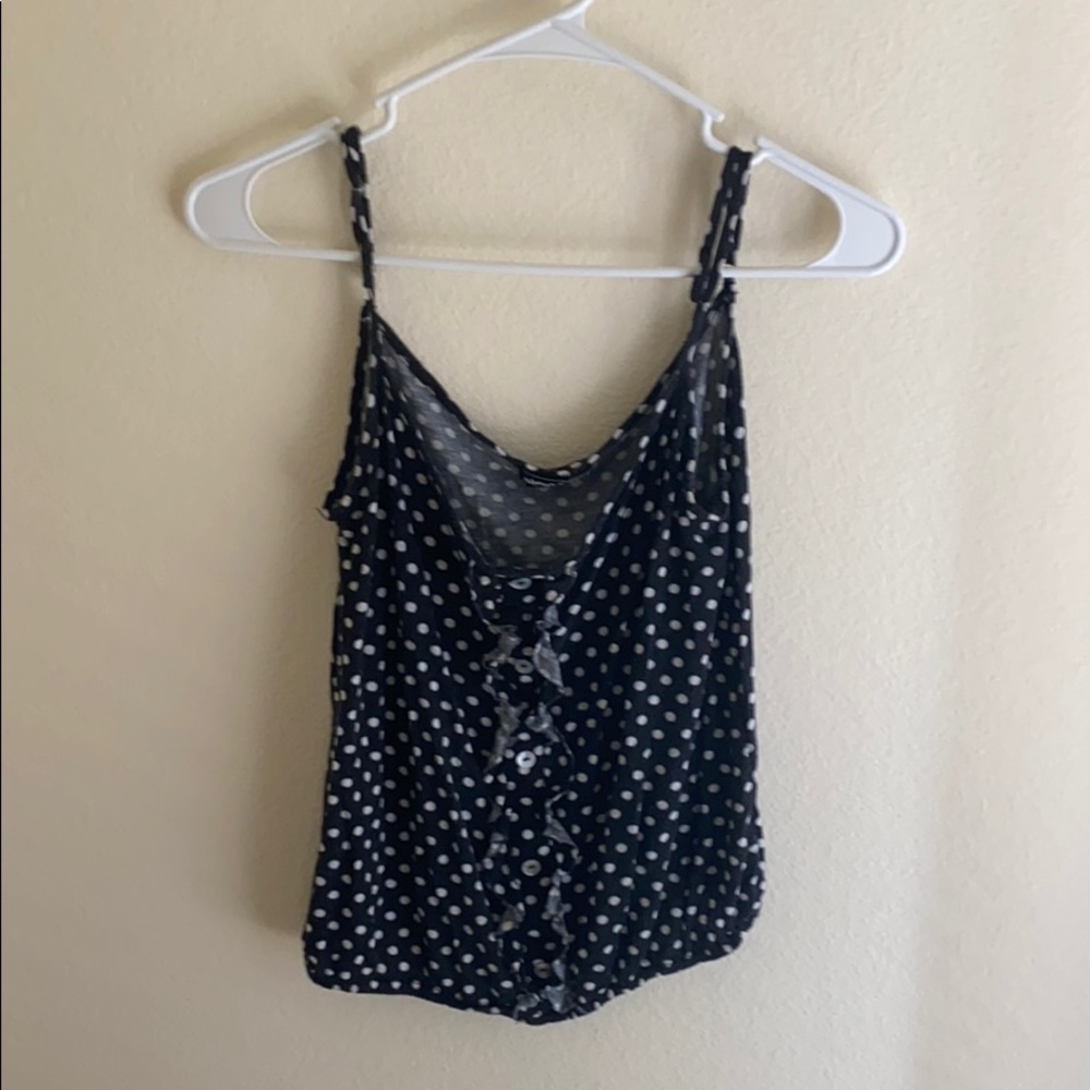 Polka dot tank top